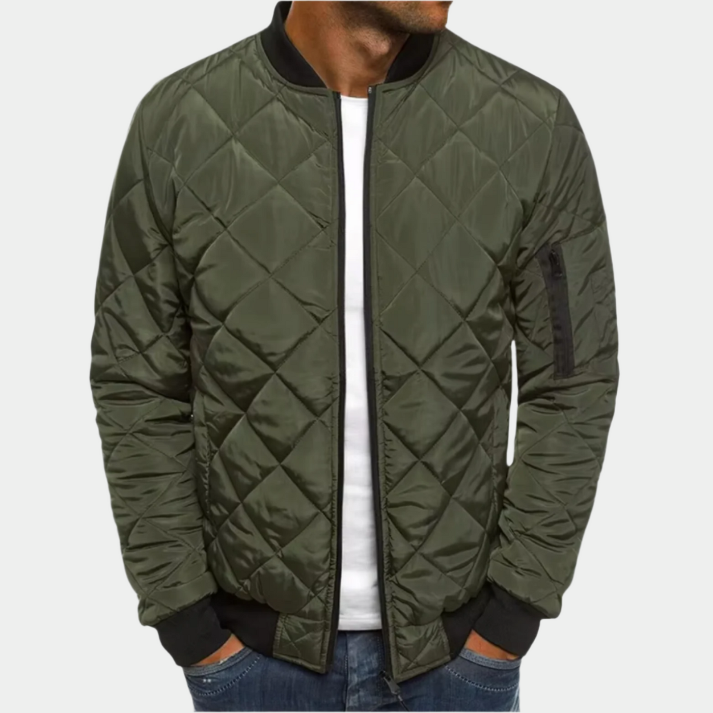 Premium Stepp-Bomberjacke