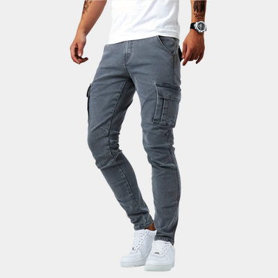 Stretch Cargo Jeans